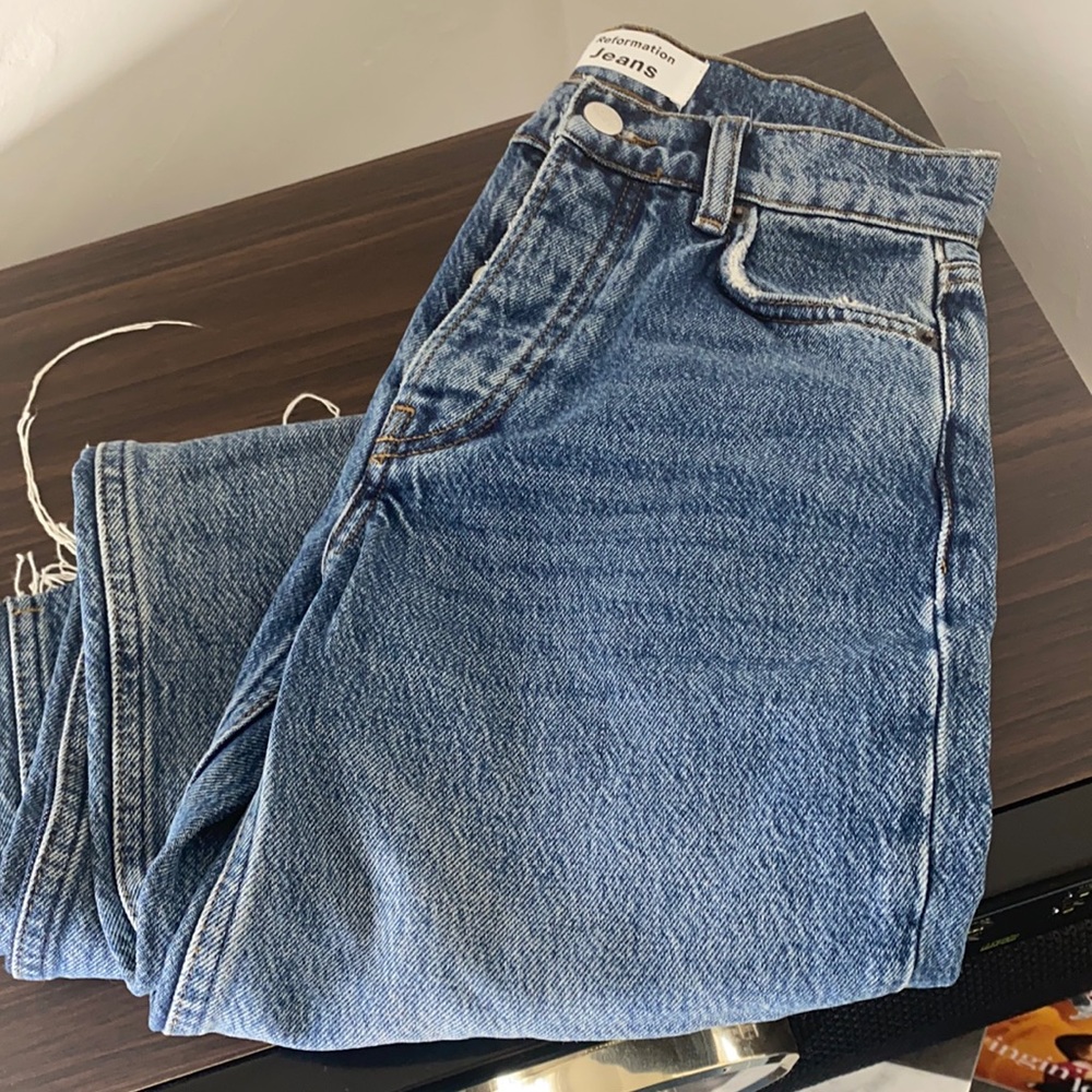 Reformation skinny jeans